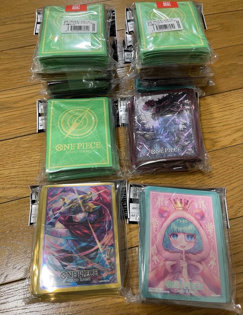 新品未開封　ワンピースカードゲーム オフィシャルカードスリーブ71パック　エネル