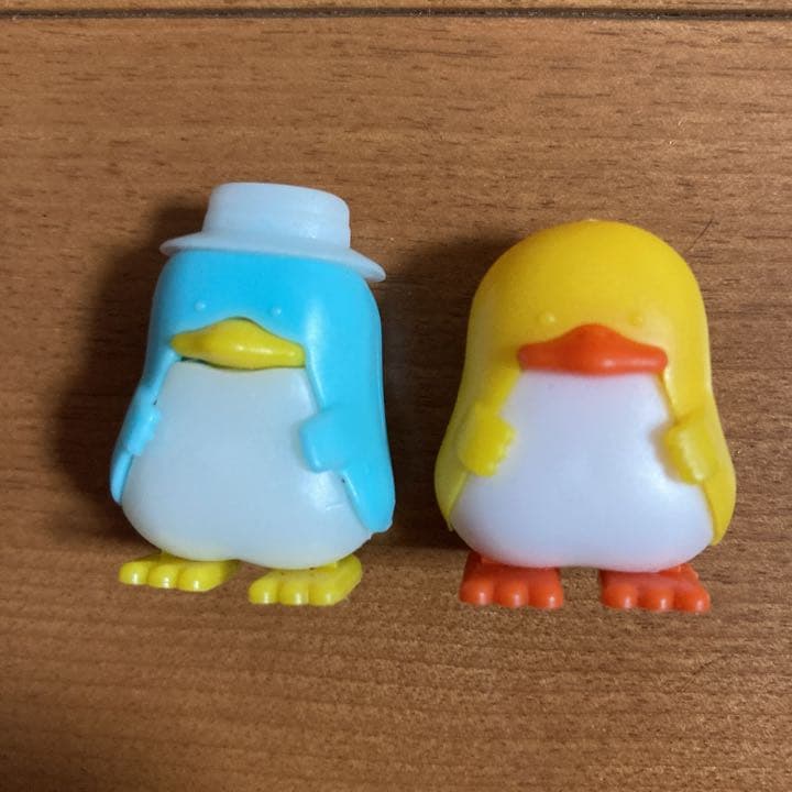 激レア 昭和 レトロ おもちゃ 玩具 グリコのおまけ ペンギン親子等