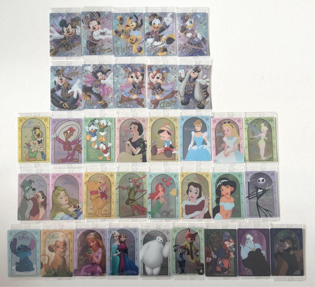 Disney Characters ウエハース カ-ド 全35種 コンプリート