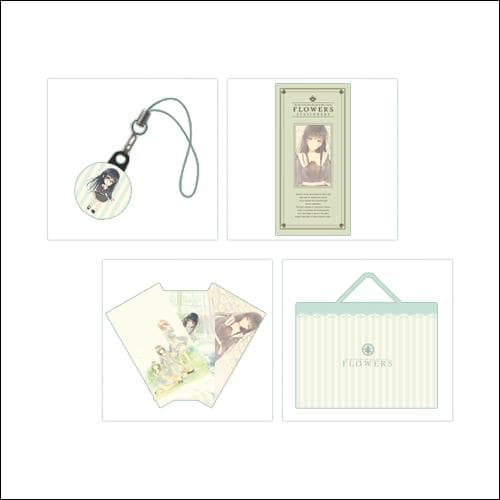 FLOWERSセットA　白羽蘇芳４点セット　InnocentGrey