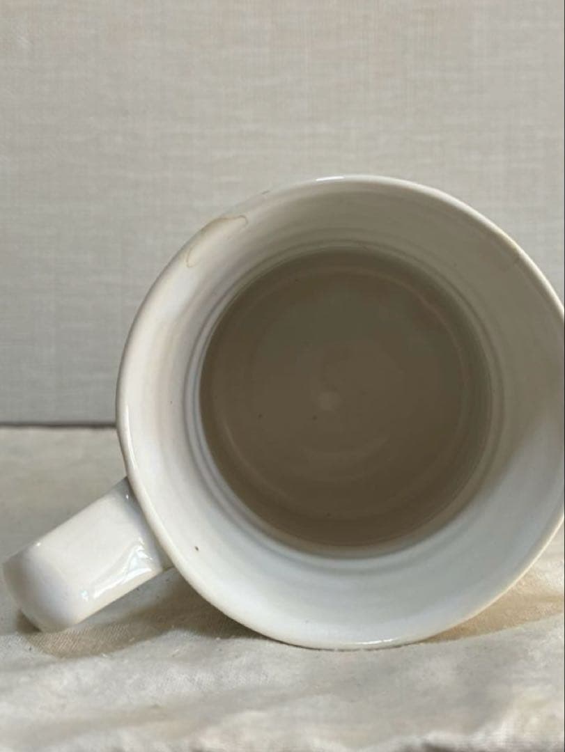 濱中史郎 ホワイト マグカップ 萩焼