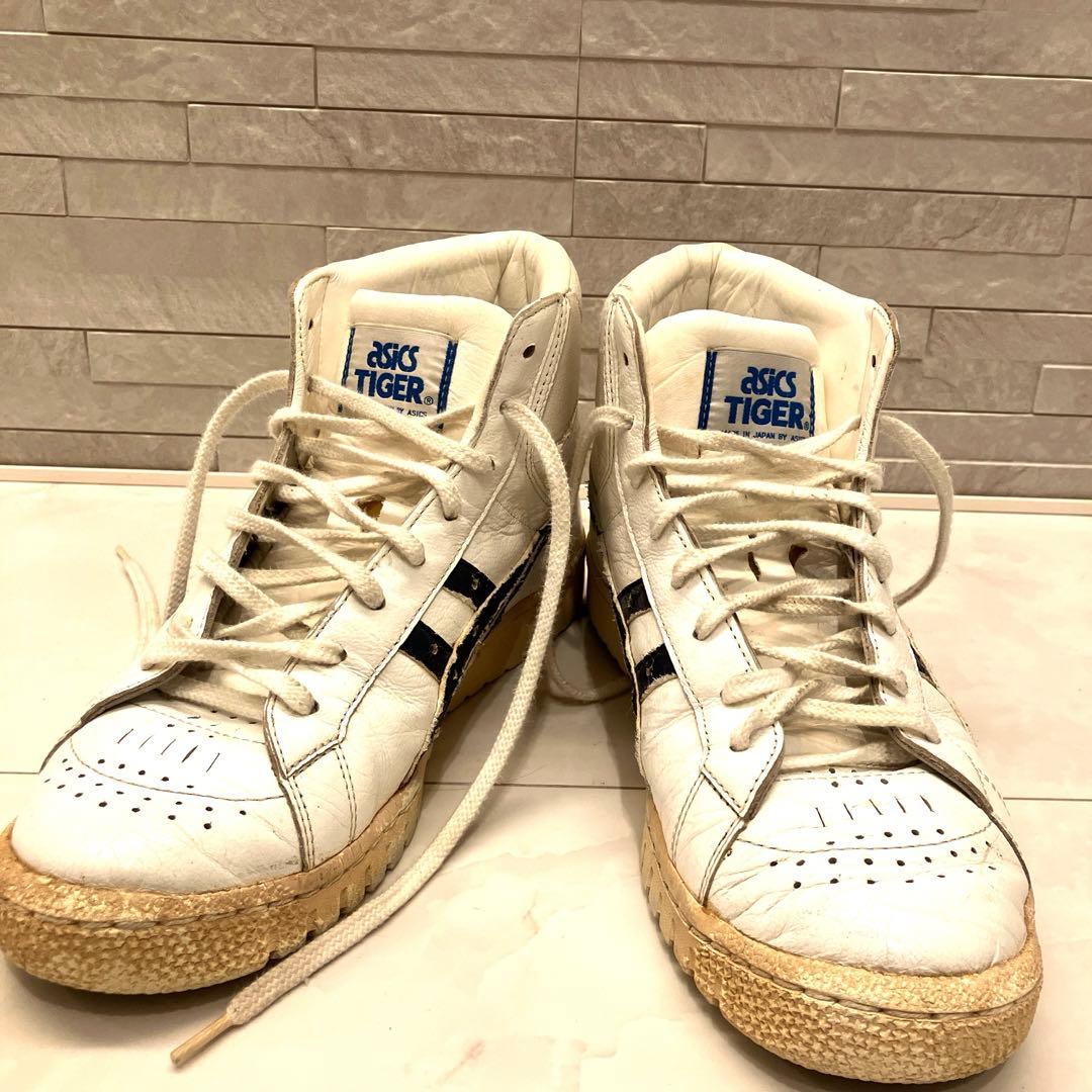【希少】asics バスケットシューズ ポイントゲッター 26.0 白/紺
