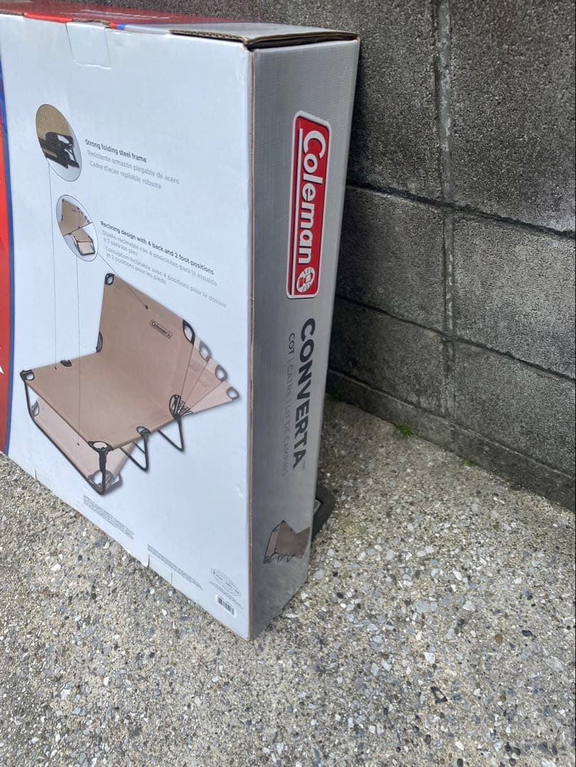Coleman 折りたたみ式ベッド　コンパータ　コット