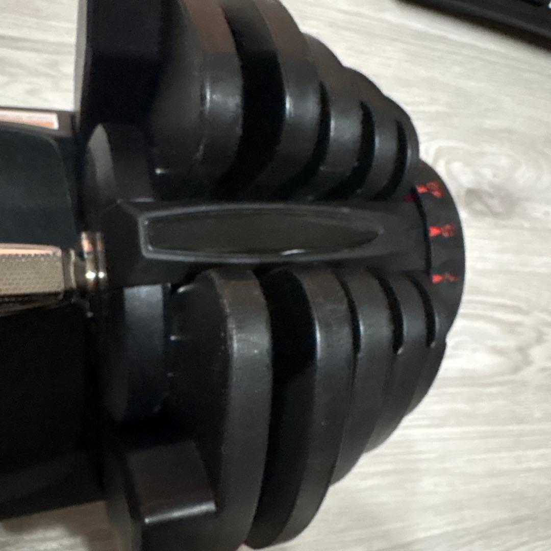①可変式ダンベル 5kgから40kg 筋トレ