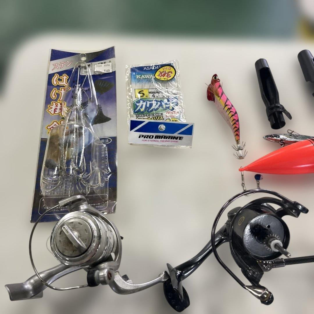 リール スピニング ベイト 釣り fishing ルアー エギ 釣具 ジャンク