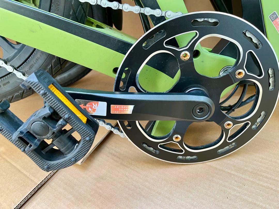 AIDDE A2折りたたみ式電動アシスト自転車 ライムグリーン
