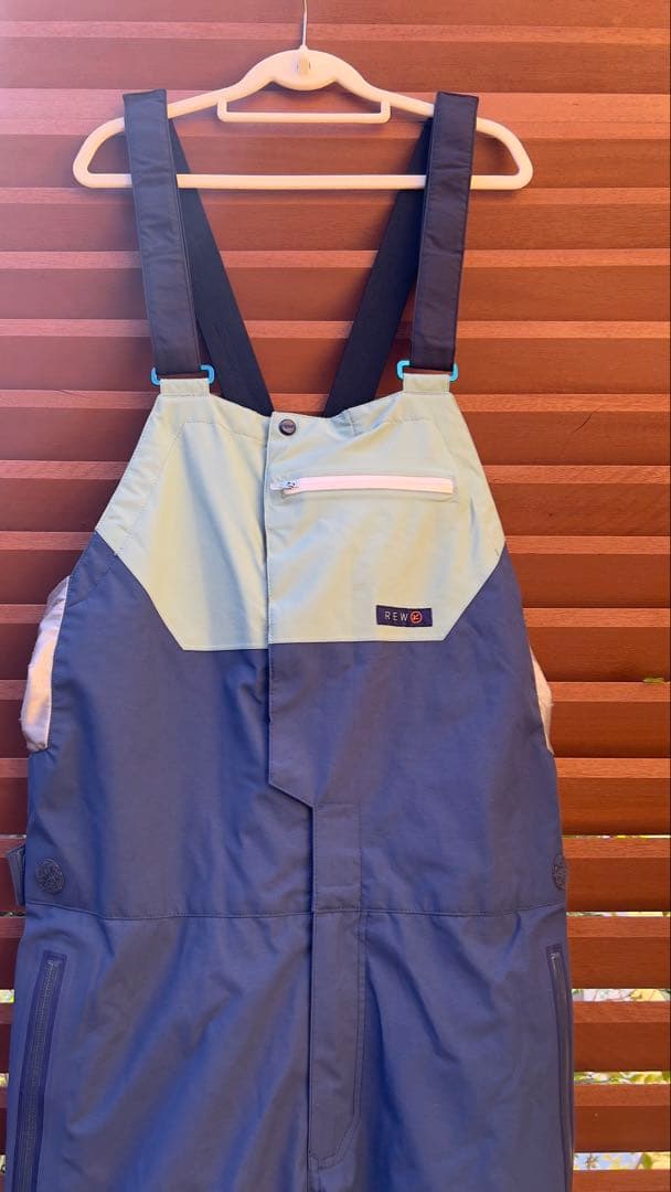 REW THE KAMIKAZE BIB PANTS Mサイズ　撥水加工済