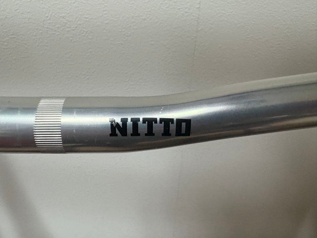パーツ NITTO shred bar silver 25.4