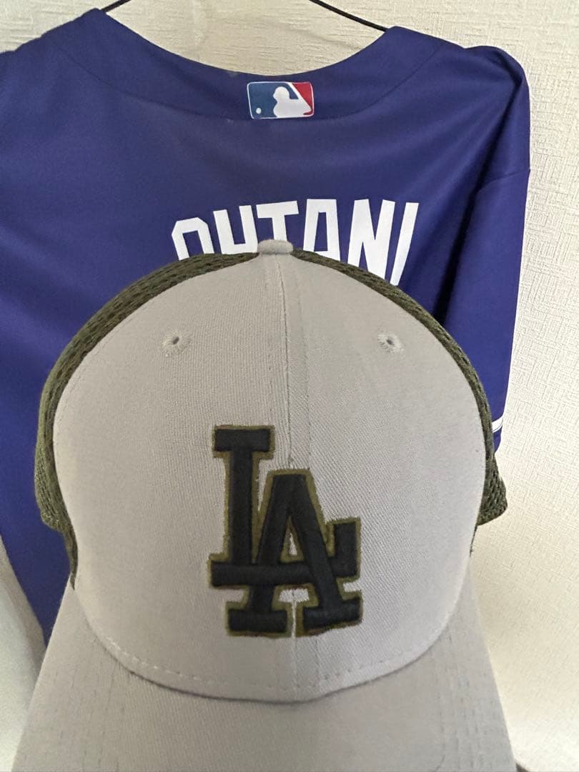 OHTANI 17 Dodgers ユニフォーム Lサイズ　ニューエラ　帽子