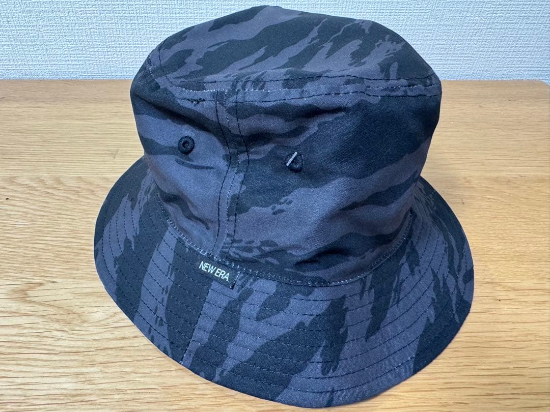 BUCKET01 RV ALLOVERPT＜NEW ERA＞ BLACK