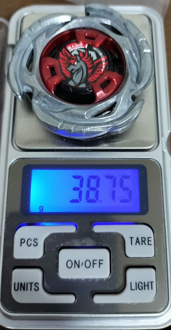 高重量ブレード 38.75ｇ エアロペガサス3-70A レッド 新品未使用品
