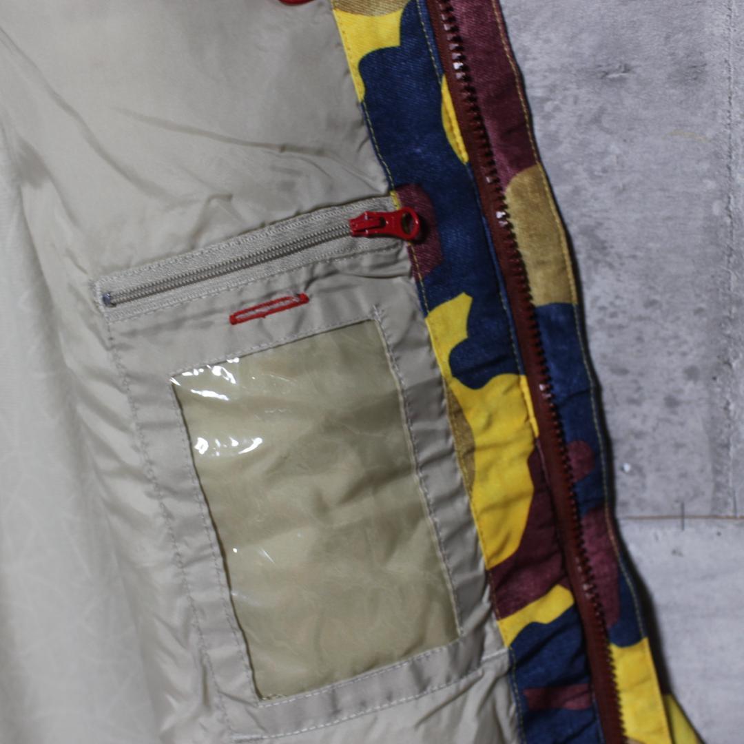 【珍色 美品 極暖 中綿】10,000ｍｍ 撥水【L】686 スノージャケット