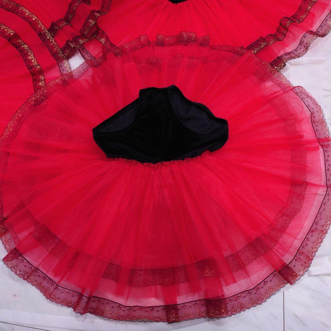 【スペインの踊り、小品】 チャコットバレエ衣裳 美品 キッズ４着
