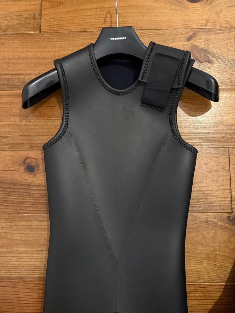 日本製ネオプレーンブラック ロングジョンウェットスーツ
