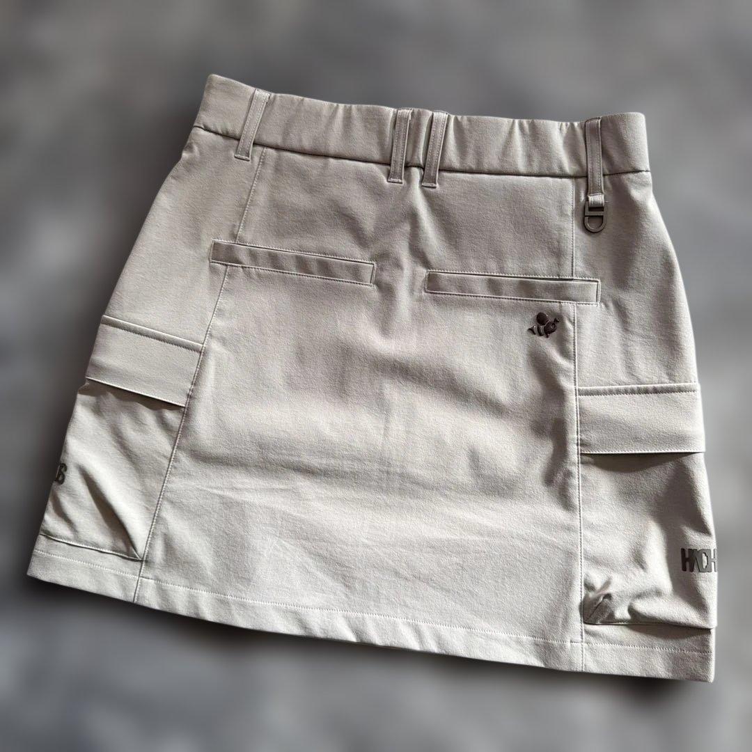 【超美品】8ヤーズ♪ Cargo Skirtポケット付き M ベージュ