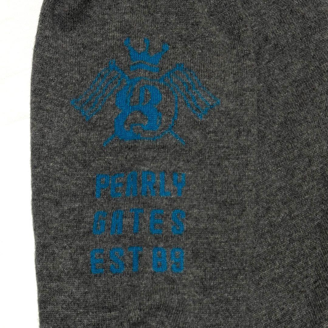 パーリーゲイツ カシミヤ100% ゴルフ　ジップパーカー美品 サイズ1