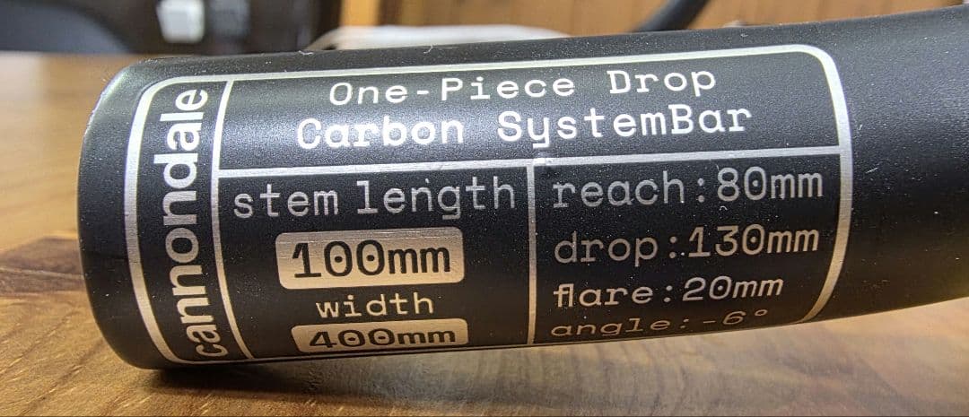 CANNONDALE SystemBar R-One 400 100 ハンドル