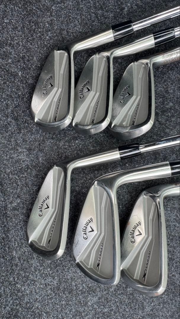 Callaway X Forged（2024）ノーメッキ【限定】アイアン 6本