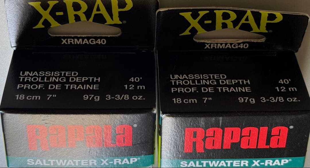 2個セット　ラパラ　ソルトウォーターエックスラップマグナム　XRMAG40