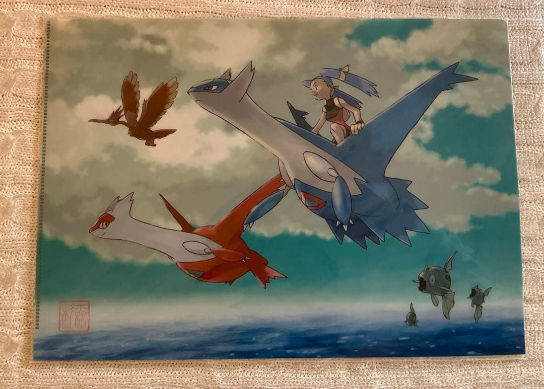 ポケモンギャラリーコレクション　杉森　建　アート　クリアファイルセット