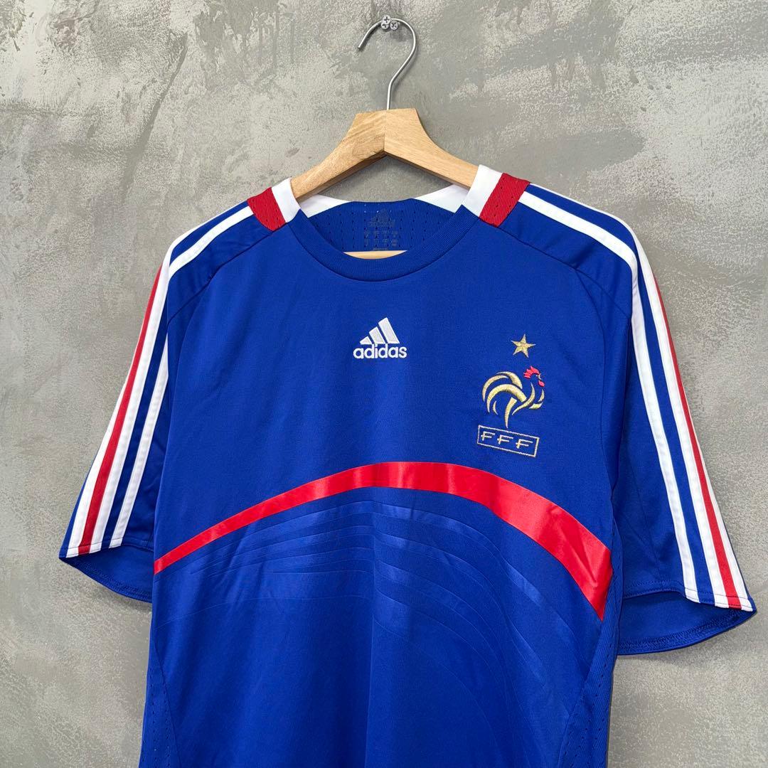 adidas フランス代表 ユニフォーム ゲームシャツ 07-08 サッカー