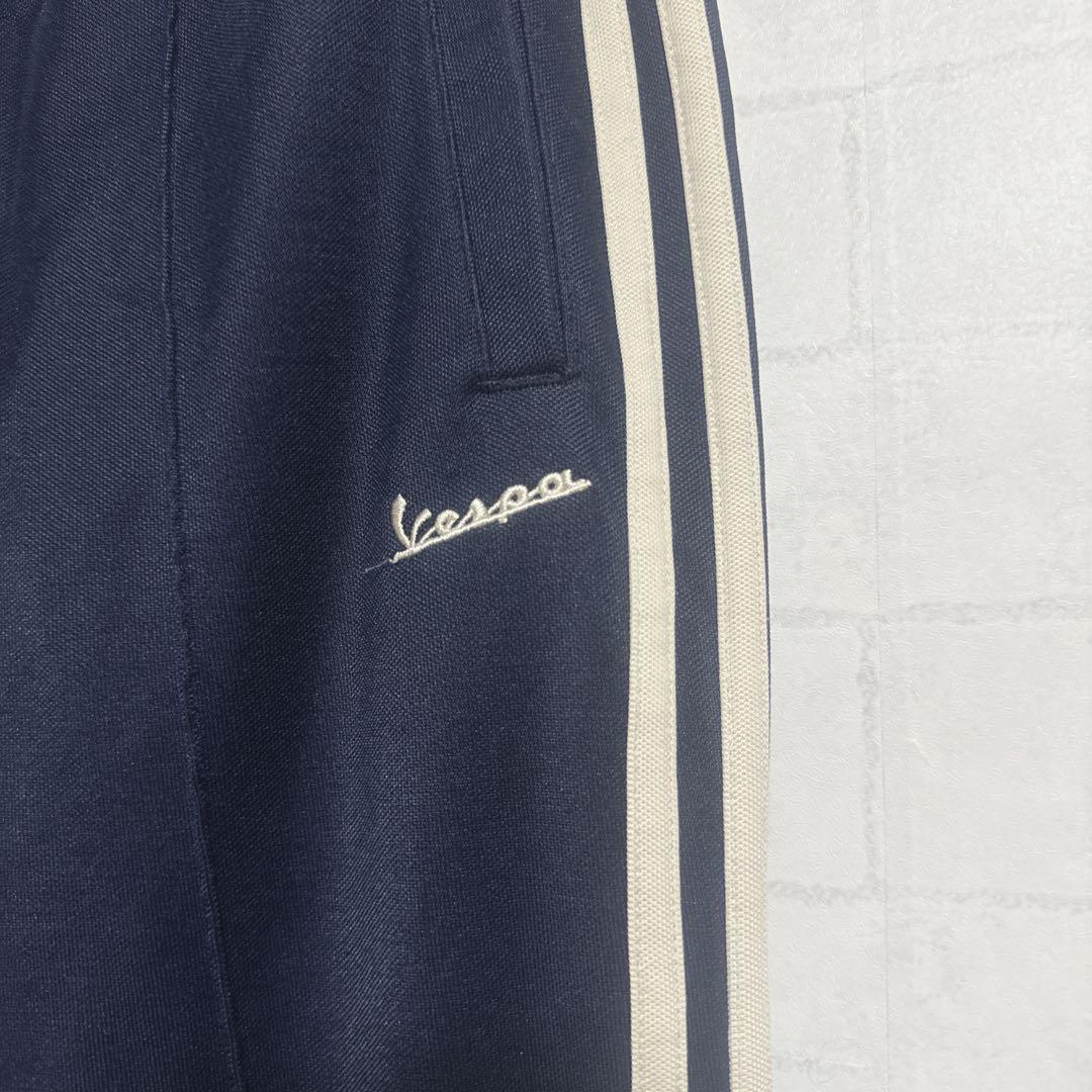 美品 アディダスオリジナルス トラックパンツ ネイビー M S-104