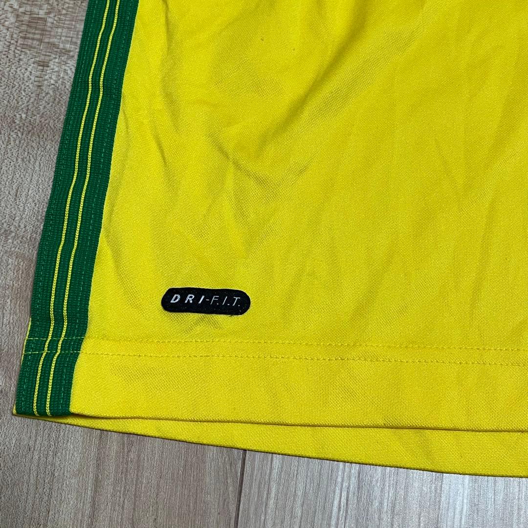 90s NIKE ナイキ　ブラジル代表　ユニフォーム　ゲームシャツ　M
