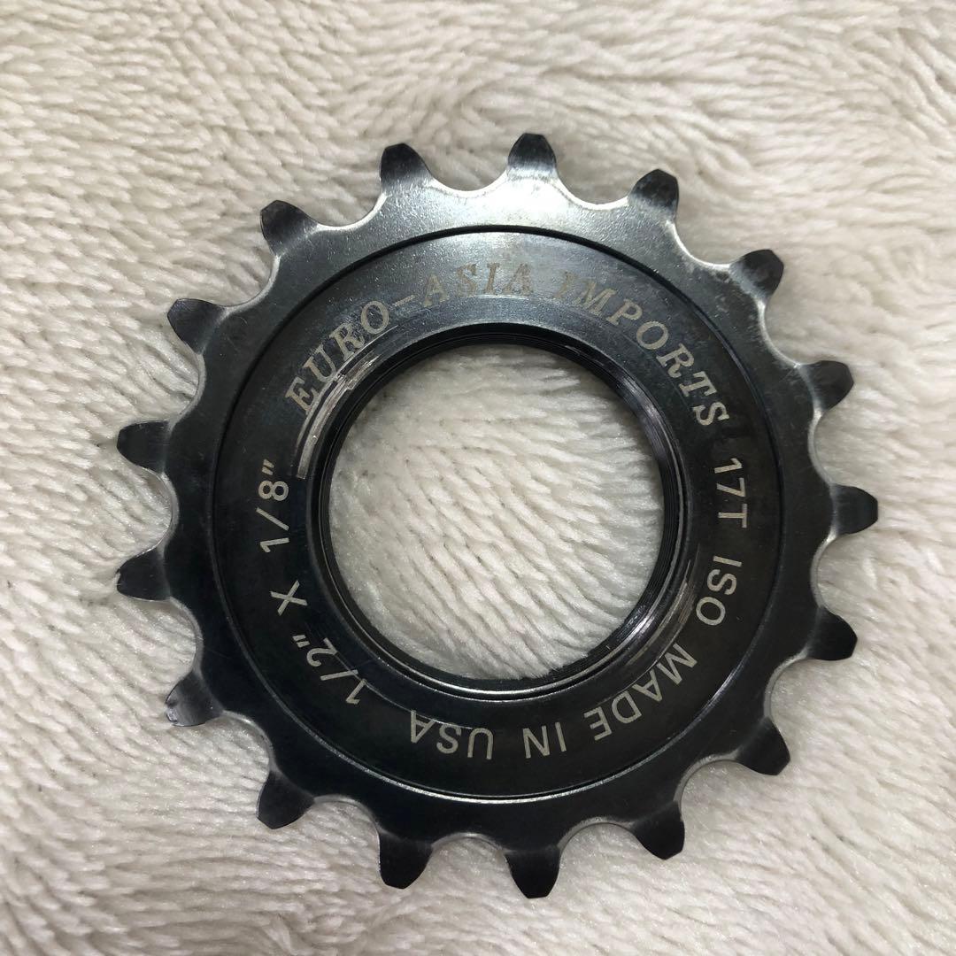 EURO ASIA ユーロアジア 17T トラックコグ 1/2\" x 1/8\"