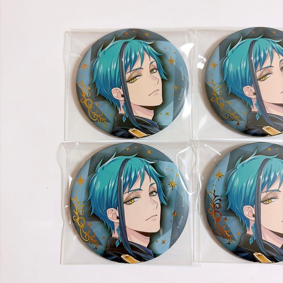 ツイステ フロイド ツイステ展 缶バッジ ブレイジングジュエル ポップアップ