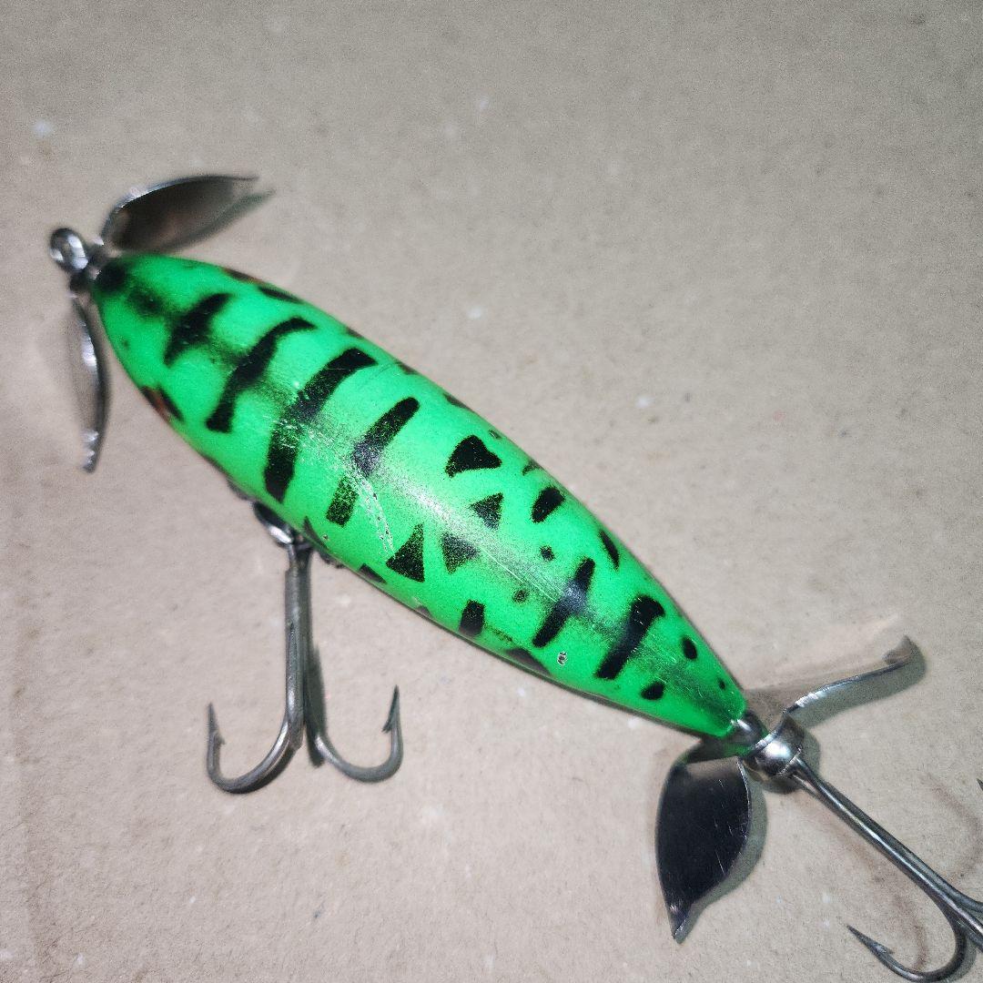 難あり★HEDDON☆80's WOUNDED-SPOOK GRA