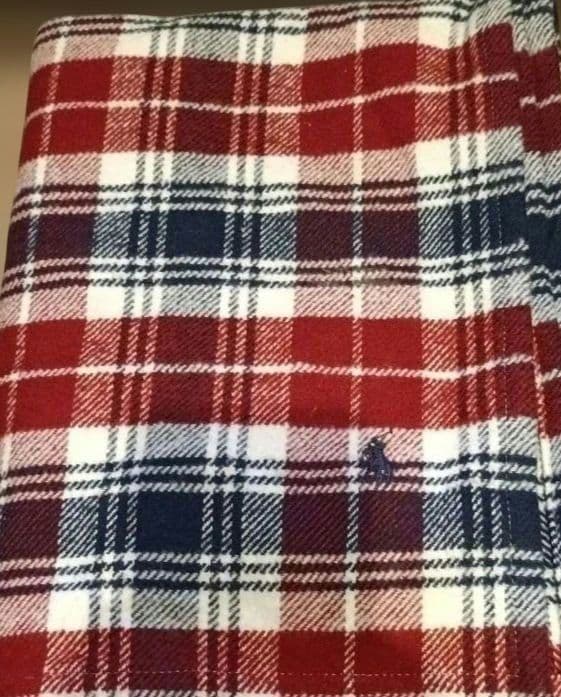 ◇ラルフローレン　Ralph Lauren チェック柄　ブランケット◇TBLKT