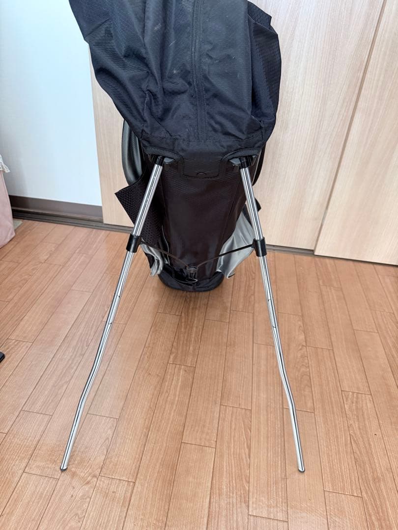 PING スタンドバッグ ブラック 4分割収納