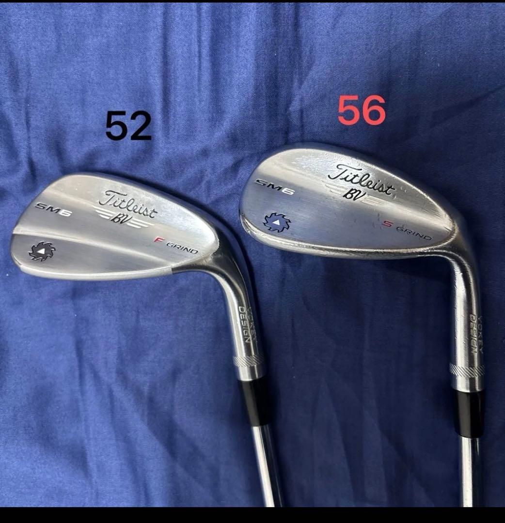 タイトリスト ボーケイ SM6 ウェッジ 52° 56° 2本セット
