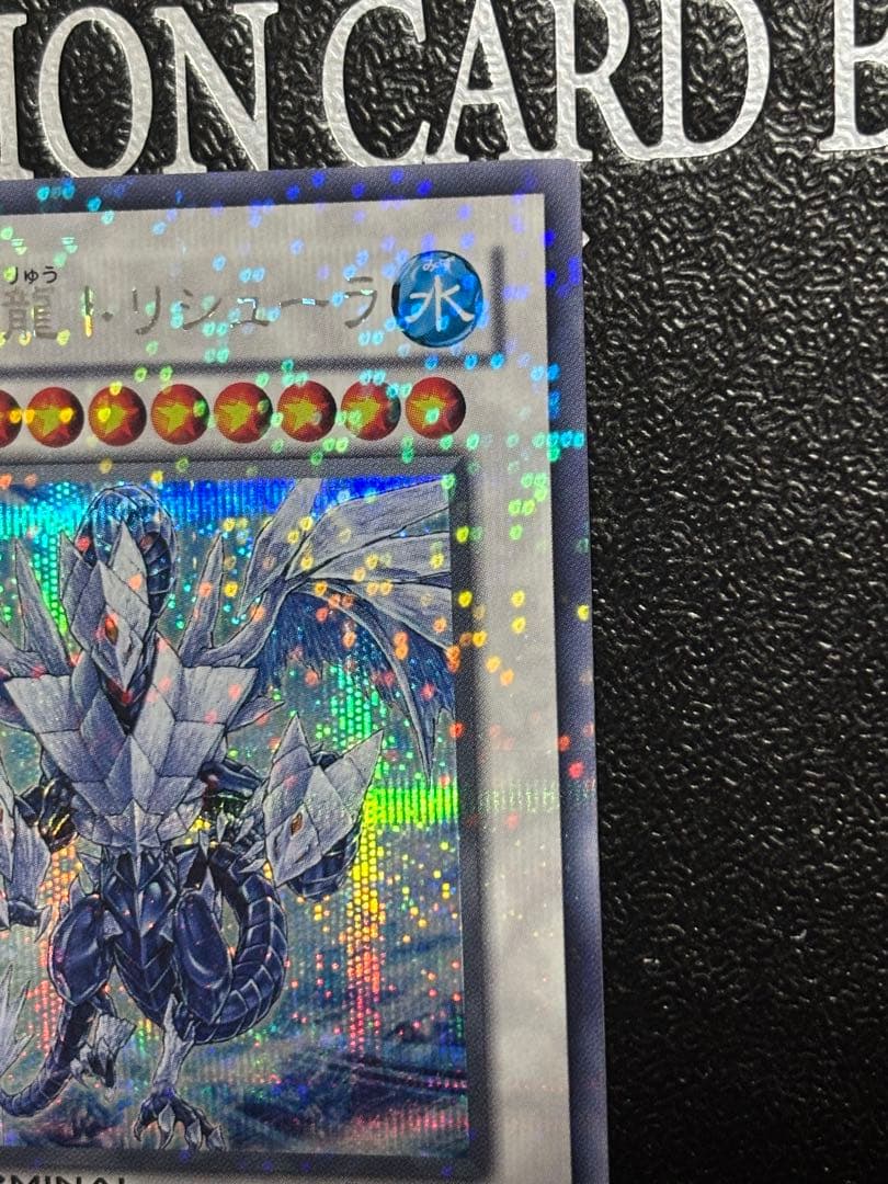 遊戯王　氷結界の龍トリシューラ　dt シークレット　貫通シク