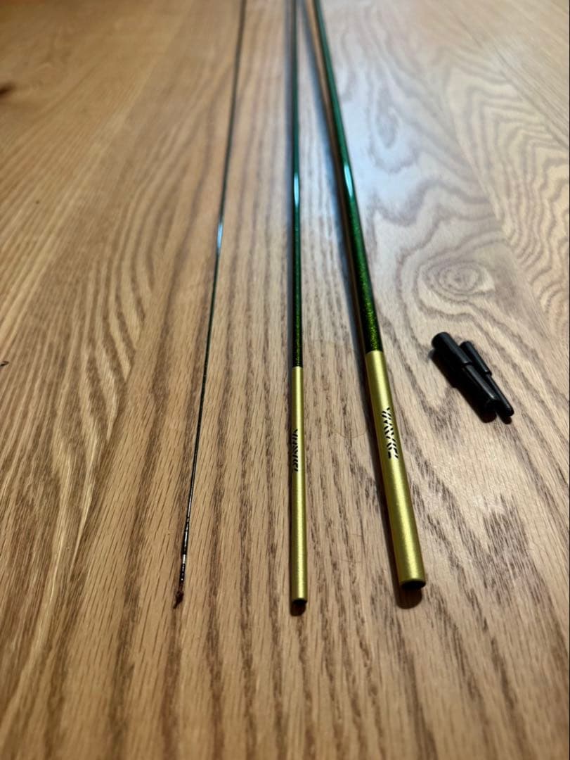 X10 カーボン製ヘラブナ竿 3本継