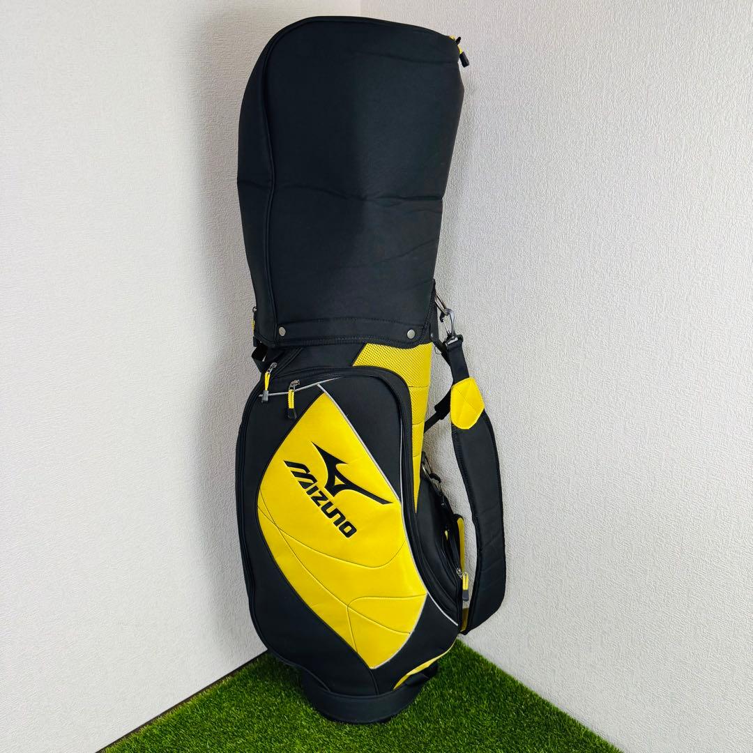 【軽量型】MIZUNO ミズノ キャディバッグ イエロー