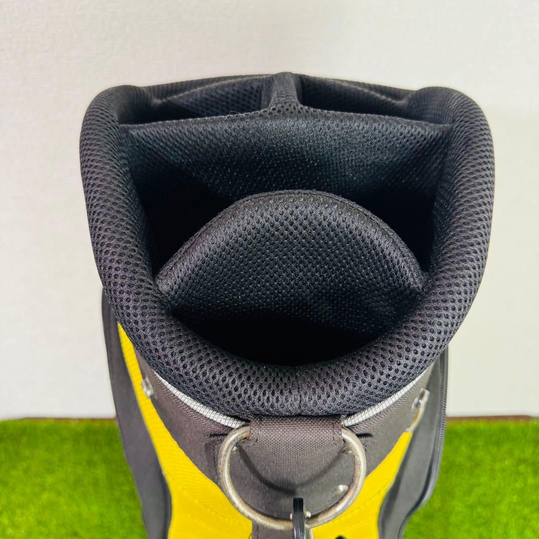 【軽量型】MIZUNO ミズノ キャディバッグ イエロー