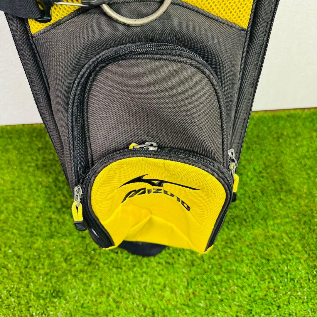 【軽量型】MIZUNO ミズノ キャディバッグ イエロー