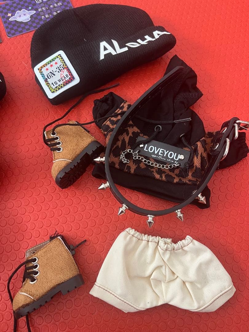 ★新品未使用★無属性 ぬいぐるみ 韓国風 着せ替えぬいぐるみ8体 セット