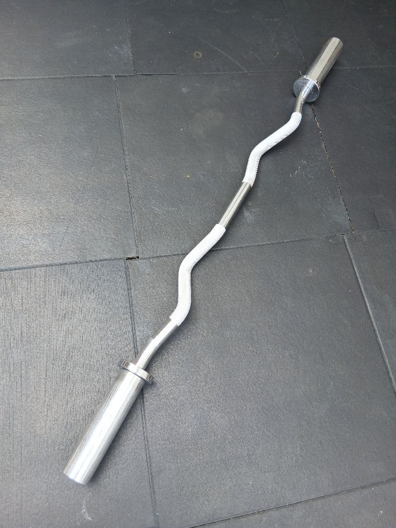 オリンピック EZバー Ｗバー 120cm 9kg 穴径50mm