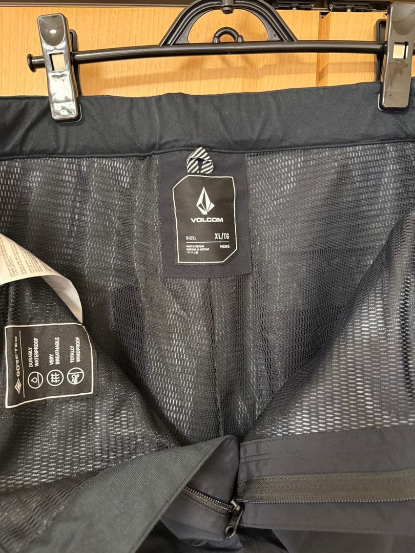 VOLCOM L-GORE-TEX PANT エルゴア パンツ　XL ブラック