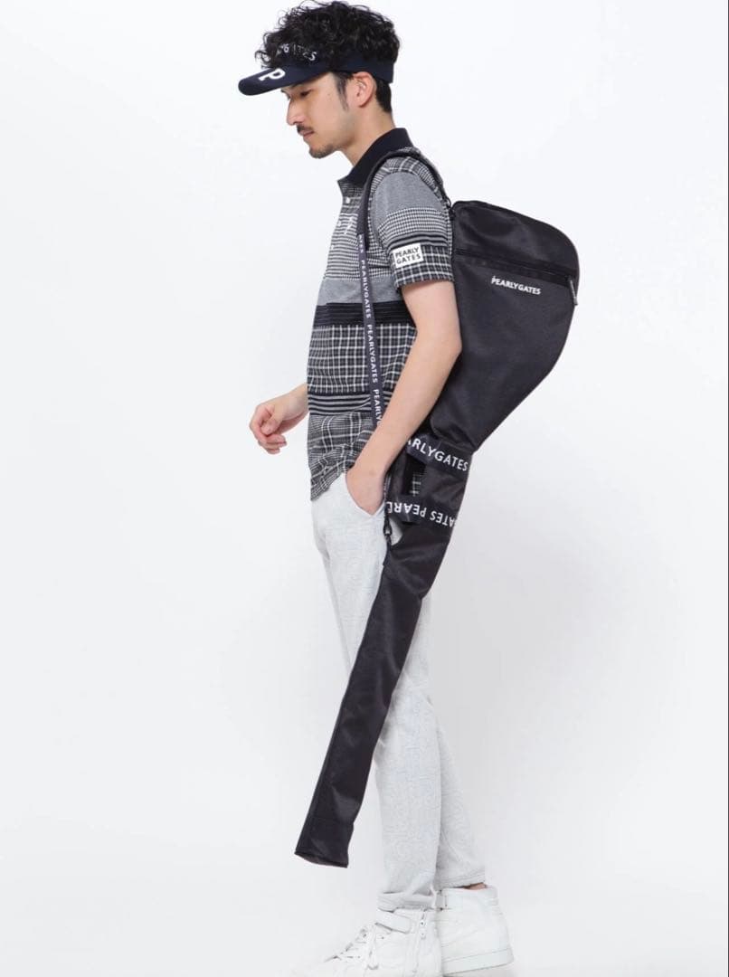 新品　パーリーゲイツ　クラブケース　ネイビー　メンズ　レディース