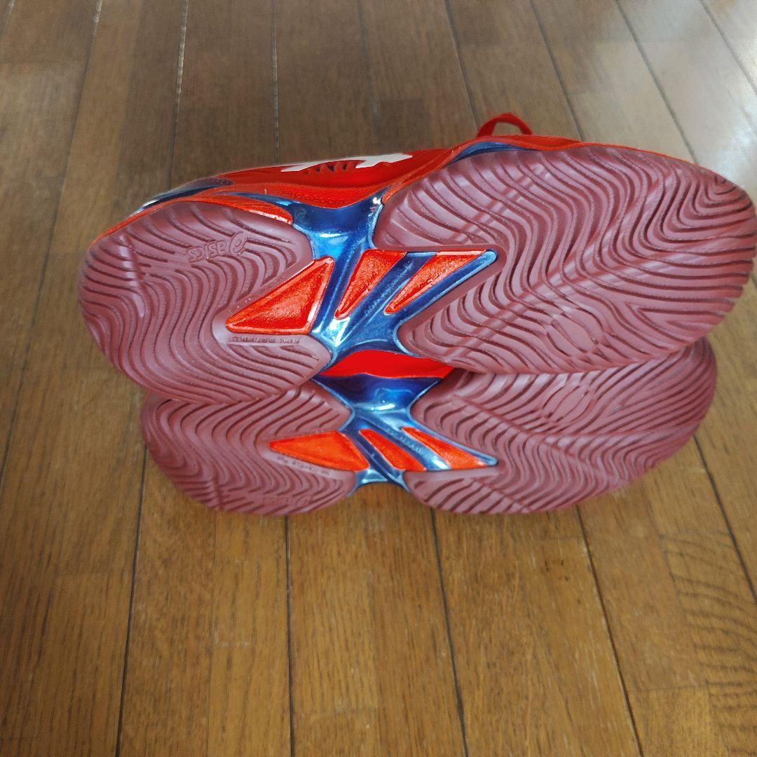極美品 asics court FF2 アシックス オールコート 赤 レッド