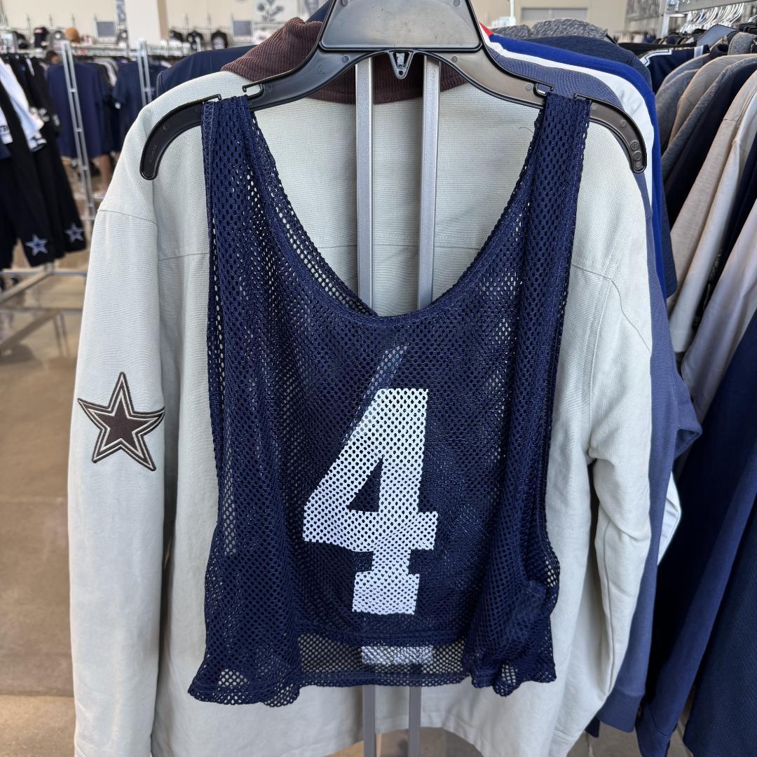 Cowboys #4 NFLメッシュタンクトップ ネイビー