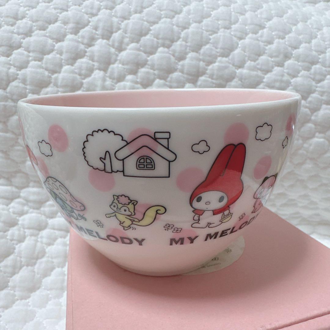 サンリオ❣️激レア　マイメロディ ボウル　お茶碗　2008 フレンズ　レトロ