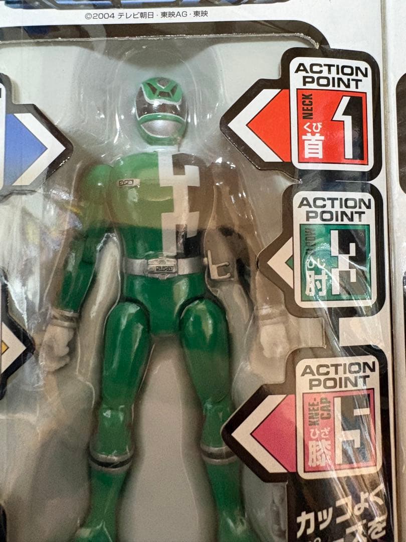 当時物　新品未開封　デカレンジャー　フィギュア