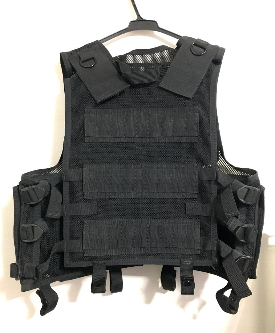 J-TECH TAC-M-7 タクティカルベスト 収納袋付 現状渡し品
