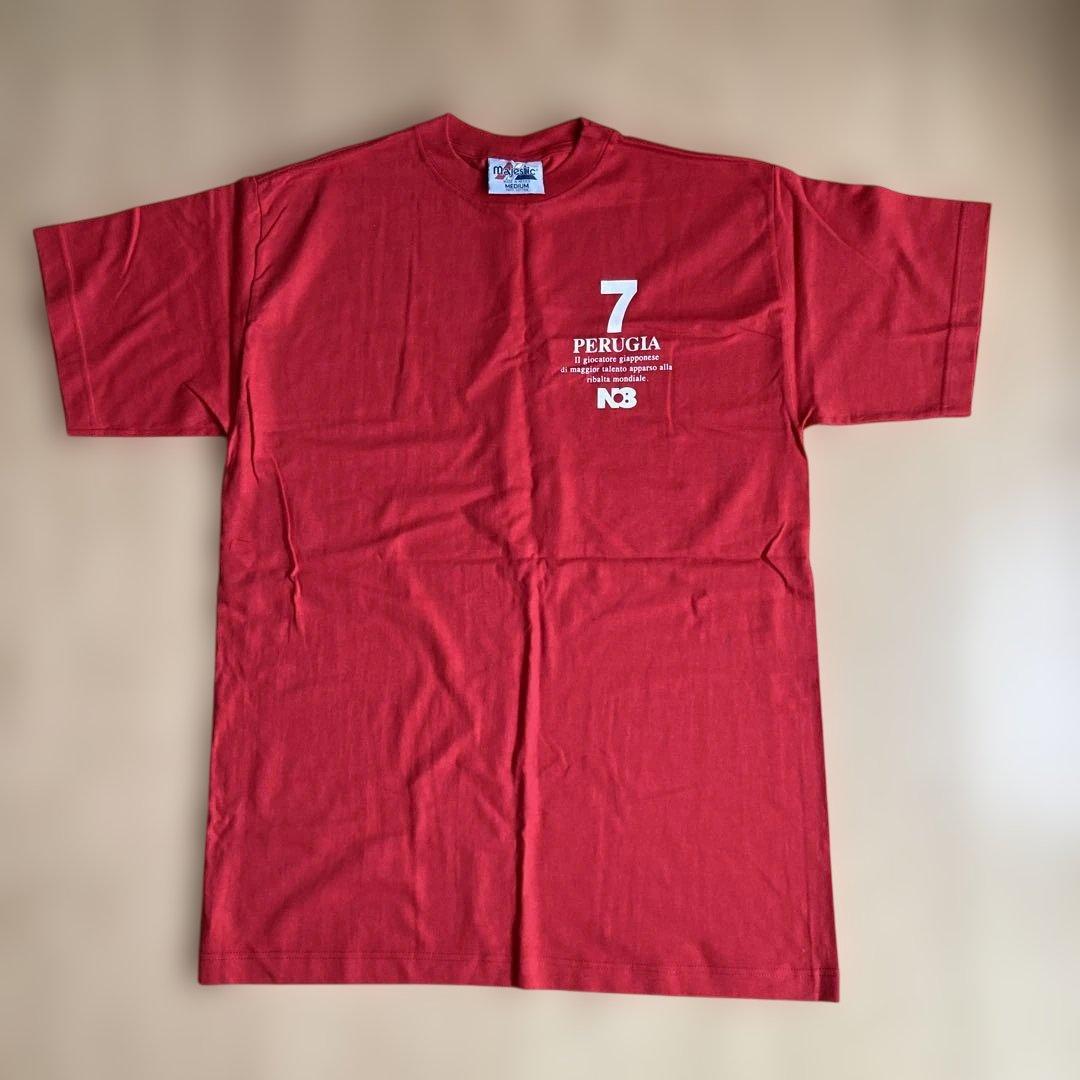 【激レア】ペルージャ中田Majestic Tシャツ PERUGIA