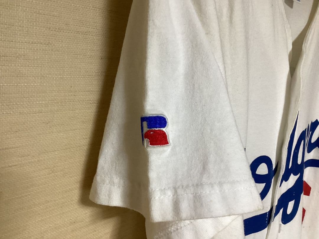 ​【レア】野茂英雄 ドジャース ユニフォーム ラッセルアスレチック製