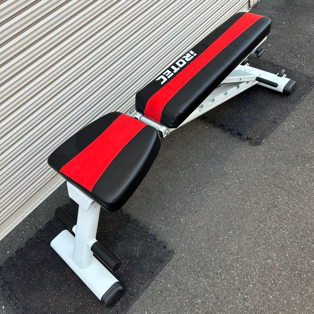 【美品】iROTEC アイロテック アジャスタブルベンチ インクラインベンチ